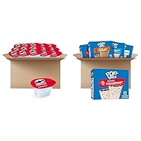 Potato Crisps Chips, Snack Stacks, Lunch Snacks, Office and Kids Snacks, Original (36 Cups) + Pop-Tarts Toaster Pastries, Breakfast Foods, Kids Snacks, Variety Pack (60 Pop-Tarts)