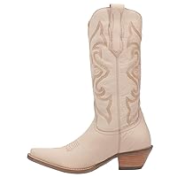 Dingo Womens Out West Embroidered Snip Toe Casual Boots Knee High Mid Heel 2-3