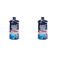 Finish Jet-Dry Liquid Rinse Aid, Dishwasher Rinse and Drying Agent, 23 fl oz, Packaging may vary (Pack of 2)