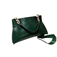 Handbags Women Shoulder Bag Soft PU Leather Crossbody Large Capacity Female Underarm Bags Solid Color