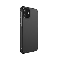 iPhone 11 Two-Tone Back Cover with Sound on Screen - MIL Grade/X-Fitted Dual/Black