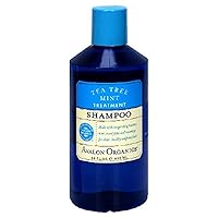 Avalon Organics Shampoo, Tea Tree Mint Treatment, 14-Ounces (Pack of 3)