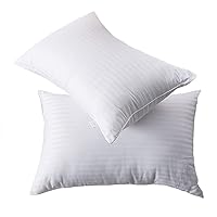 tuphen- Bed Pillows for Sleeping 2 Pack Queen Hypoallergenic, Cooling Gel Pillows Queen Size, Down Alternative Pillows Soft, Hotel Luxury Reserve Collection Pillow, White (King)