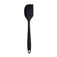 Heat Resistant Silicone Large Spatula Food Grade Flexible Rubber Silicon Kitchen Cooking Baking Scraper for Nonstick Cookware