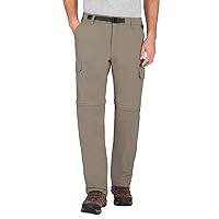 Mens Lightweight Convertible Stretch Cargo Pants & Shorts