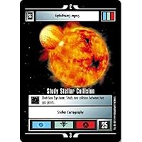 Star Trek CCG 1E Premier Limited (B Border) Study Stellar Collision 190C