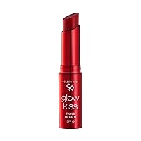 Golden Rose Cosmetics Glow Kiss Tinted Lip Balm with SPF15, Vegan Formula (Cherry Juice)