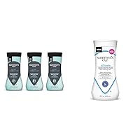 Feminine Wash 3 Pack with Active Cooling and 1 Ultimate Odor Control Boric Acid Feminine Body Wash