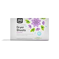365 by Whole Foods Market, Lavender Fabric Softener Sheets 80 Count, 80 Count