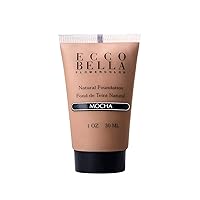 Ecco Bella Liquid Foundation Makeup (Mocha) 1 Ounce