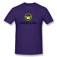 CHUNYAO Bike T-Shirt For Mens S Purple