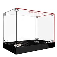 Custom-Sized Acrylic Display Case Personalized Display Box - Protect and Present Your Valuables (22in*22in*12in)