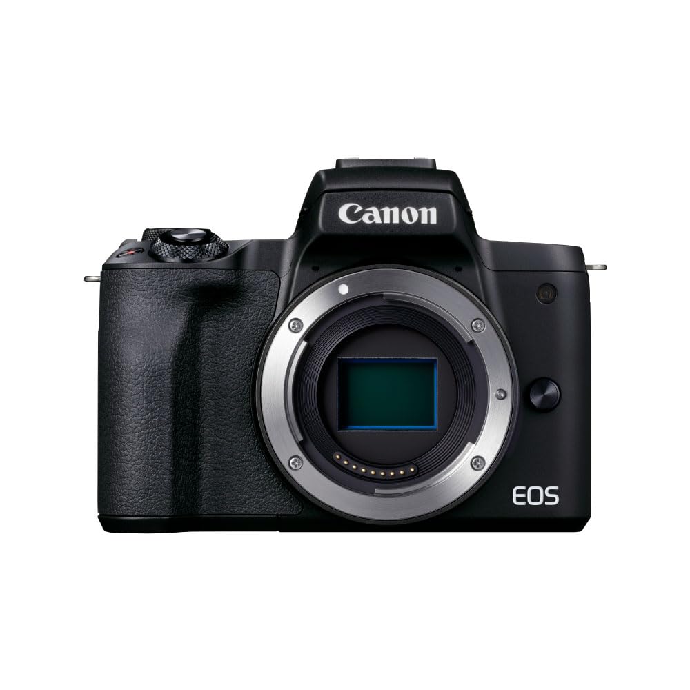 Canon EOS M50 Mark II + EF-M 15-45mm is STM Kit Black