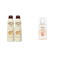 Hawaiian Tropic Weightless Hydration Clear Spray Sunscreen SPF 30 & Weightless Hydration Lotion Sunscreen for Face SPF 30, 1.7oz | Travel Size Sunscreen, Oil Free Face Sunscreen