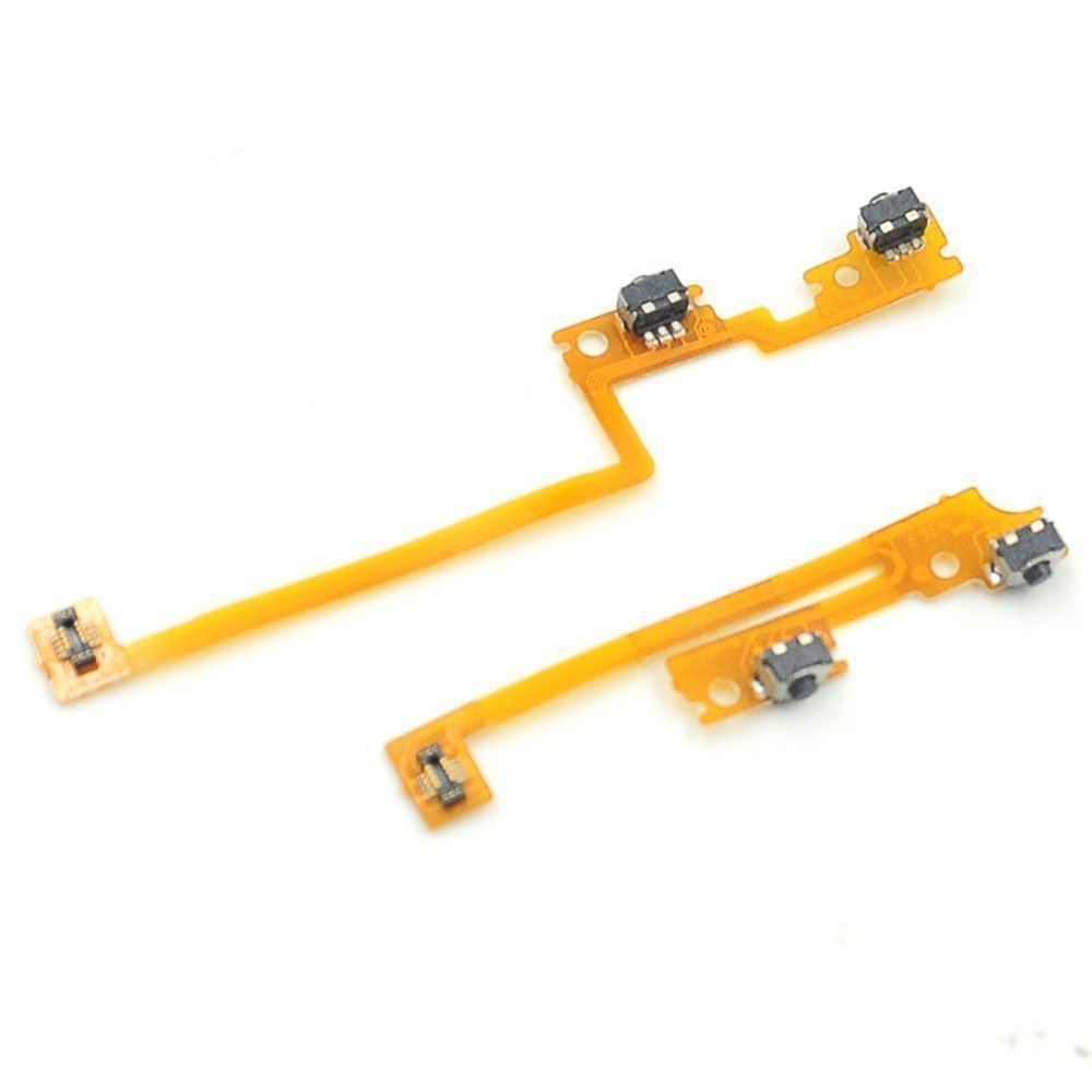 Replacement Shoulder Trigger Button Left & Right Flex Cable for Nintendo New 3DS New 3DS XL LL (2015 Version)