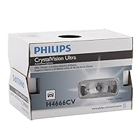 Philips H6024 CrystalVision ultra Upgrade Xenon-Look Halogen Headlight, 1 Pack