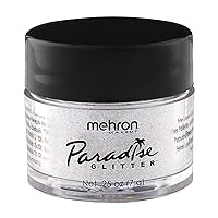 Mehron Makeup Paradise AQ Glitter (.25 oz) (White)