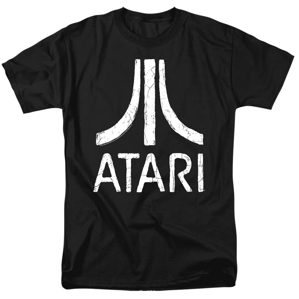 Atari Adult Regular T-Shirt Rough Logo