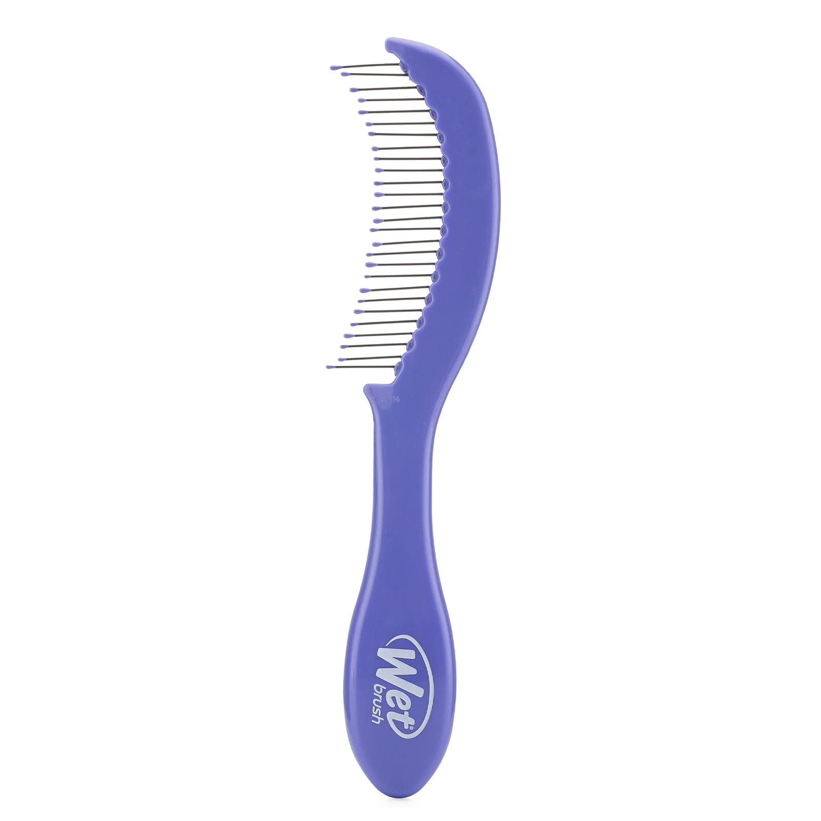 Wet Brush Thin Detangler Comb - Purple, Custom Care - All Hair Types - Ultra-Soft IntelliFlex Bristles Glide Through Tangles with Ease - Pain-Free Comb for Men, Women, Boys and Girls