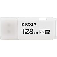 128GB USBフラッシュメモリ USB 3.2 Gen 1 超高速 KIOXIA TransMemory U301 ホワイト [並行輸入品]