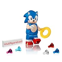 LEGO Ideas Minifigure - Sonic The Hedgehog with Accessories and Minifigureland Tile (All New for 2022) 21331