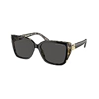 Michael Kors Acadia MK2199 Rectangle Sunglasses for Women + BUNDLE With Designer iWear Complimentary Eyewear Kit