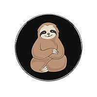 Cute Sloth Funny Refrigerator Sticker Strong Fridge Stickers Decoration for Kitchen Cabinet Office Decor