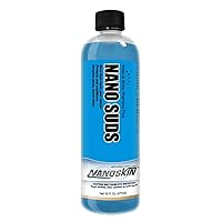 Nanoskin NANO SUDS Foaming Car Wash Shampoo 16 Oz. - Works with Foam Cannon, Foam Gun, Bucket Washes, Car Soap for Pressure Washer | Safe for Cars Trucks, Motorcycles, RVs & More | Fruity Scented
