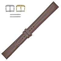 Made in the USA - Montana Genuine Leather – Big and Tall Long Watch Bands Straps - American Factory Direct - For Vintage and Newer Watches