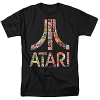 Popfunk Classic Atari Logo Retro Video Games Logo T Shirt & Stickers
