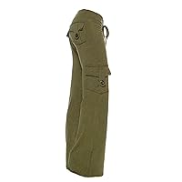 Parachute Pants for Women Cargo Pants High Waisted Wide Leg Pants Y2k Teen Girls Casual Military Trousers Hiking Pants
