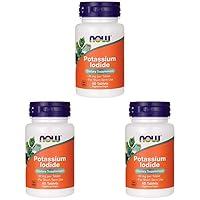 Foods Potassium Plus Iodine, 180 Tablets (Pack of 3)