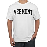 Wild Bobby State of Vermont College Style Fashion T-Shirt
