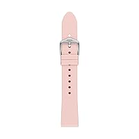 Fossil Silicone or Leather Interchangeable Watch Band Strap with Stainless Steel Buckle Closure
