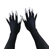 Funny Claw Gloves Birthday Party Cosplay Mardi Gras Long Nails Accessories Halloween Costume Gloves Claw