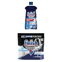 Finish Additives 32 oz. Rinse Aid & Finish Detergents 82 ct. Quantum Hard Water