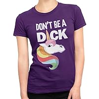 Unicorn Anti-Bullying Spread Kindness Don't Be A Dick Unisex T-Shirt