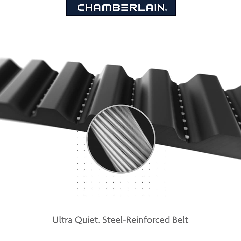 Chamberlain B4603T MYQ Smart Garage Door Opener, Ultra Quiet Belt Drive, 3/4-HP Motor - Quantity 1