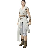 S.H. Figuarts Rey & D-O (Star Wars: The Rise of Skywalker) (Resale Version), Approx. 5.7 inches (145 mm), PVC & ABS, Pre-painted Action Figure