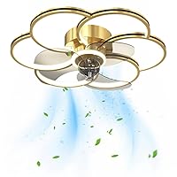 Ceiling Fan with Light 3 Light Color Change and 3 Speeds Smart LED Dimmable Low Profile Ceiling Fans with Remote Control,21