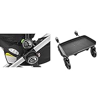 Baby Jogger/Graco Car Seat Adapters for City Select and City Select LUX Strollers, Black with Baby Jogger Glider Board for City Mini 2, City Mini 2 Double, City Mini GT2, City Mini GT2 Double, C