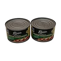 Reese Whole Water Chestnuts 8 oz - 2 Pack