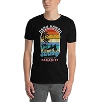 Mens Funny Letters Print T Shirt Summer Beach Hawaii Surfing Vacation Shirt Mens Short Sleeve Graphic Tee