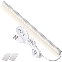 Kitchen Lights Closet Lights LED Stick on Lights Under Counter Light Fixtures with USB Powered LED Light Bar for Room Under Counter Lighting Work Tables Student Dormitory by DWEPTU