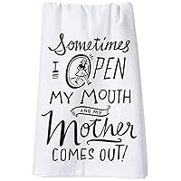 Primitives by Kathy LOL Made You Smile Dish Towel, 28