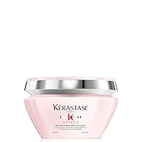 KERASTASE Genesis Hair Mask | Anti-Breakage & Strengthening For Weak or Damaged Hair | Nourishes, Detangles, and Hydrates Hair | For Weakened Hair | Masque Reconstituant | 6.8 Fl Oz