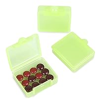 Small Pocket Pill Case 3 Pcs, SAINSWIN Pill Box Portable for Purse Pocket, Mini Pill Organizer for Travel, Daily Pill Container for Pills,Vitamin, Fish Oil, Supplements