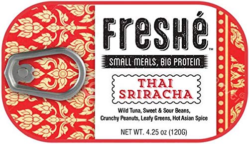 Freshé Gourmet Canned Tuna (Thai Sriracha, 10 Pack) Healthy High-Protein Snack & Ready to Eat Meal – Premium All-Natural, Non-GMO, Wild Caught Tuna...