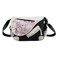 Anime Messenger Bags Casual Crossbody Bag Canvas Shoulder Bag Tablet Bag