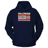 FanPrint Auburn Tigers - I'm A Proud Grandfather of an Awesome Granddaughter T-Shirt